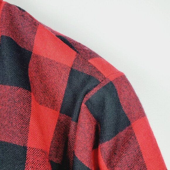 Vintage 1960's Sears Buffalo Plaid Hunting Jacket Sz S Beautiful Condition - Picture 3 of 9